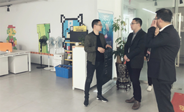 【巨浪視覺】溫州區委領導蒞臨巨浪視覺
