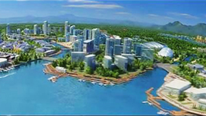 玉環城市規劃片建筑動畫