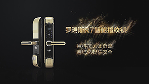 智能鎖指紋鎖動畫